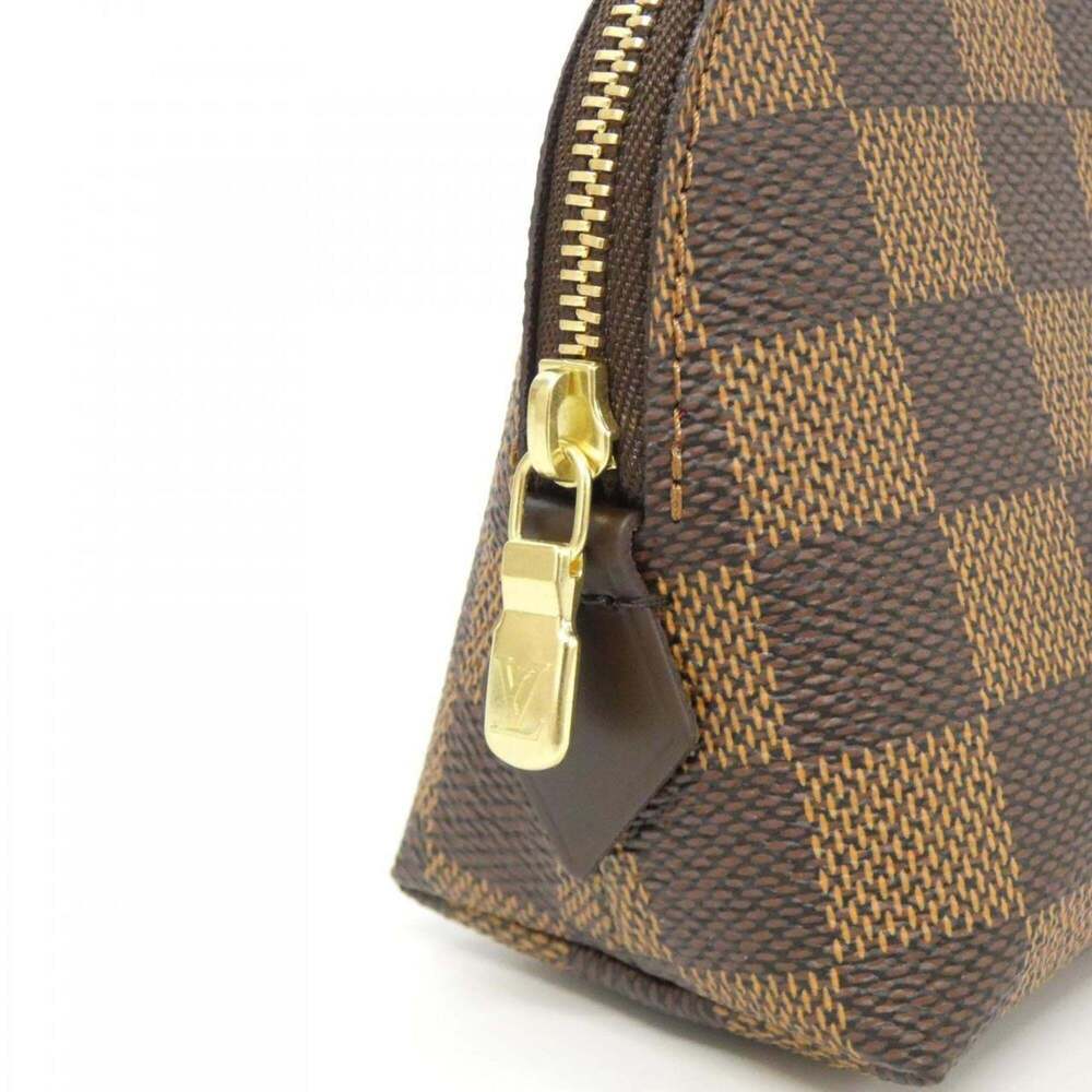 LOUIS VUITTON Authentic Brown Damier Pochette Pouch - Picture 3 of 4